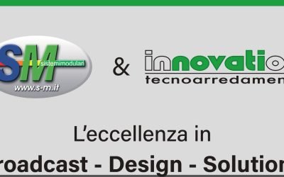 Partnership SM STILLITANO e INNOVATION – L’eccellenza in Broadcast, Design e Solutions